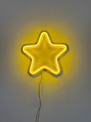 Stella lampada led neon - neon,