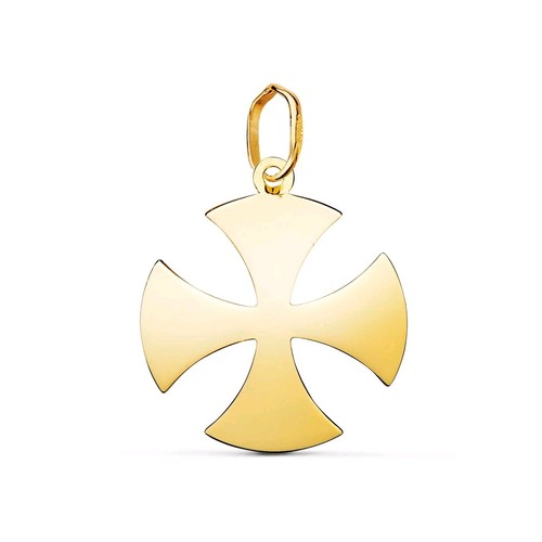 Ciondolo oro 18k 750mls croce - ciondolo,