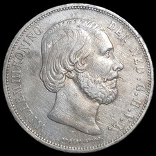 Netherlands 2 1/2 2.5 Gulden