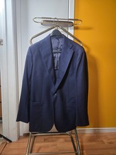 Natalino Navy Hopsack Jacket