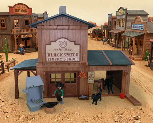 Playmobil westernhaus custom - westernhaus,