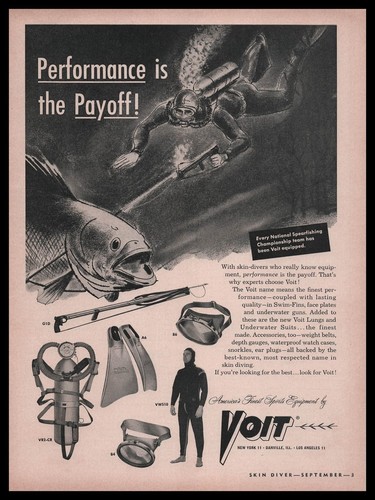 1956 voit skin diving - 1956,