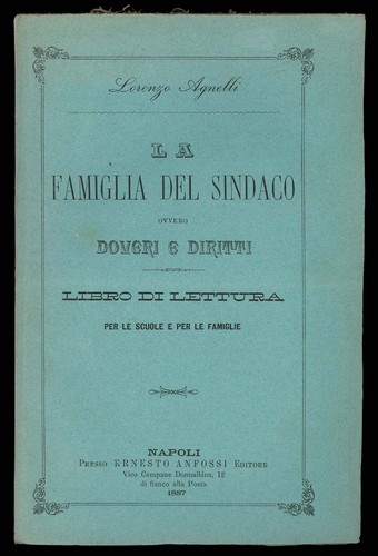 Famiglia del sindaco libro - la,