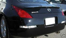 Spoiler alettone originale nero x Nissan 350Z + logo + scritte  