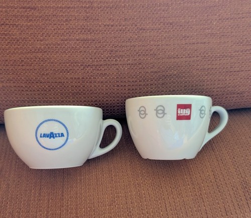 Coppia tazze cappuccino - tazze, illy