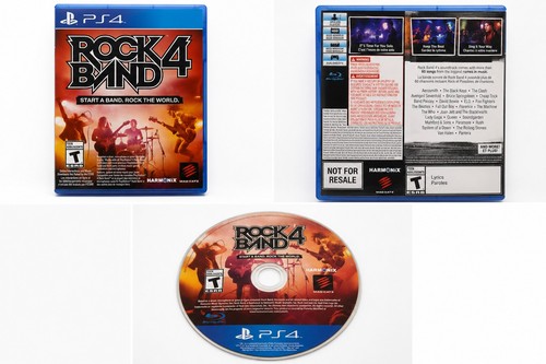 Rock band sony - rock, 4