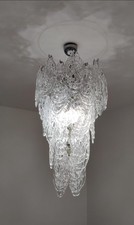 Lampadario in vetro di Murano