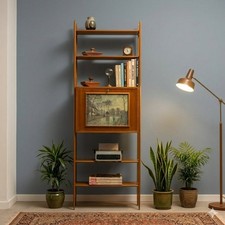 Libreria con ribalta - con, vintage
