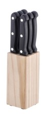 set of 6 steel steak table