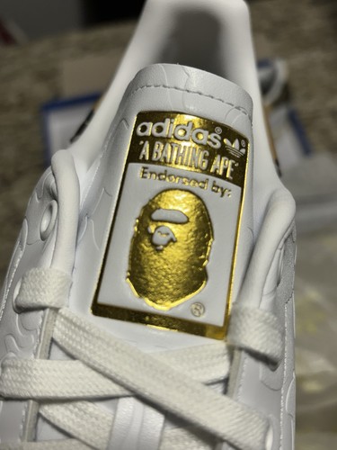 Taglia bape x adidas - taglia,