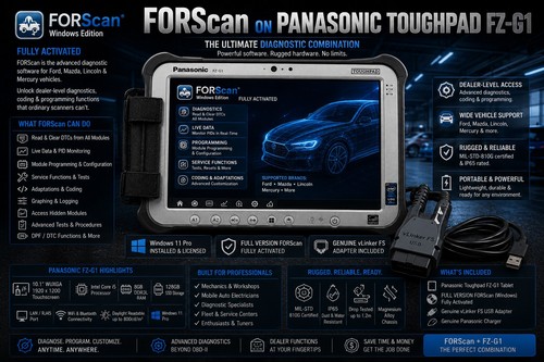 Forscan panasonic toughpad - on,
