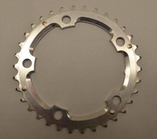 N.O.S. corona vintage 5 bracci RACE FACE 34 9spd BCD 110mm alluminio con montanti