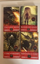 The Witcher series lot of 4