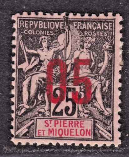 Timbre 1912 france - timbre, st
