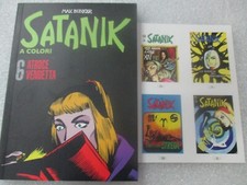 SATANIK A COLORI n° 6 + FIGURINE - ED. GAZZETTA DELLO SPORT - MAGNUS & BUNKER