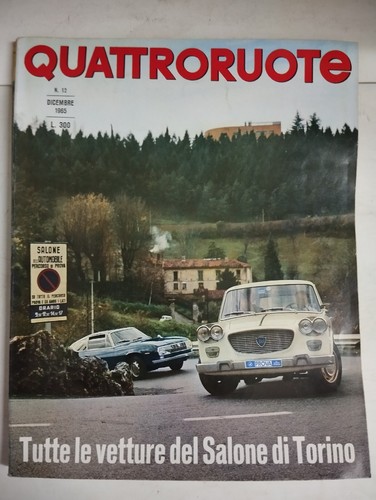 1965 quattroruote dicembre - 1965,
