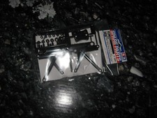 RC Tamiya F1 F104 Ver II Pro Ricambi / F Parts Nero 51381 SP-1381