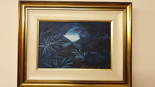 Dipinto olio tela nerone - olio,