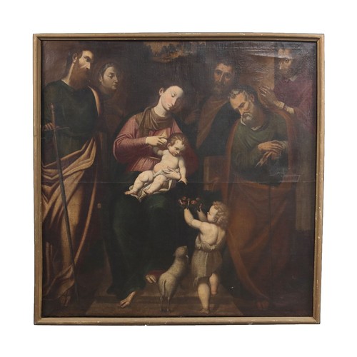 Madonna con bambino santi - madonna,