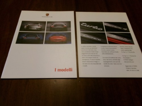Porsche brochure tutti i - porsche,