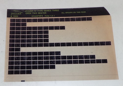Catalogo parti microfiche - di, /