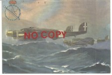 Pisa 21.3.1942 Fascismo Aviazione 36° Stormo Aerosiluranti Illustratore Pericoli