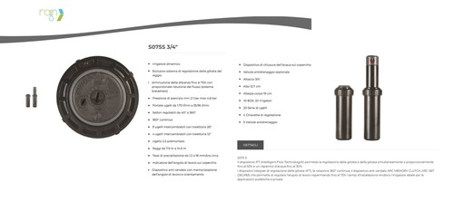 Irrigatore dinamico rain - irrigatore,
