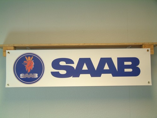 Saab banner auto - saab,