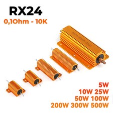 Resistenza di carico 5W 10W 25W 50W 100W 200W 300W 500W resistenza a filo 0,1 Ω - 10 kΩ
