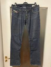 Jeans Diesel Colore Blu Scuro Taglia W31 L32 - M Modello Diritto Originale