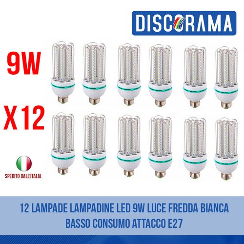 Lampade lampadine led 9w - 12,