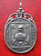 Arezzo  Medaglia Voto San Donato 1796 e S. Caterina "Viva Maria"
