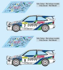 Decals Ford Escort Cosworth