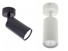 Faretto LED GU10 orientabile spot plafoniera lampada da soffitto/parete