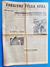 CORRIERE DELLA SERA 25 GENNAIO 1958 CARACAS-PUBBLICITA CHINOTTO RECOARO