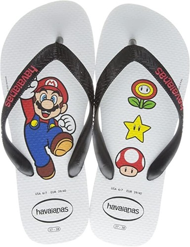 Infradito havaianas mario bros - mario,