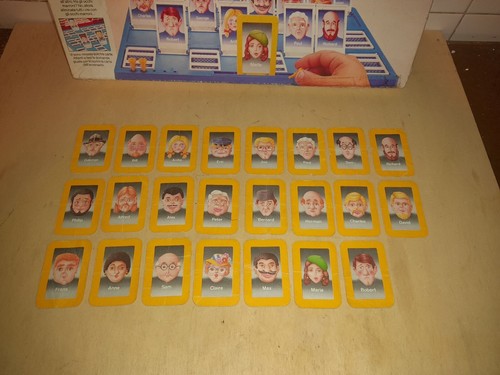 Indovina chi carte gialle - carte,