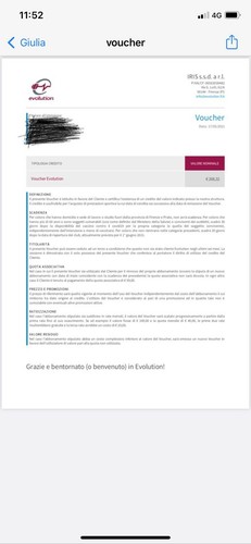 Vocher abbonamento mesi - vocher,