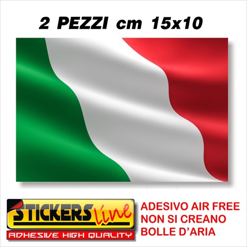 2pz adesivo bandiera - 2pz,