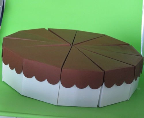 Centrotavola fetta torta