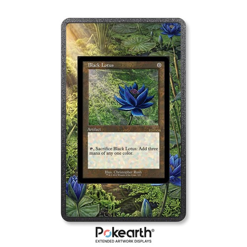 Black lotus custodia - black, con