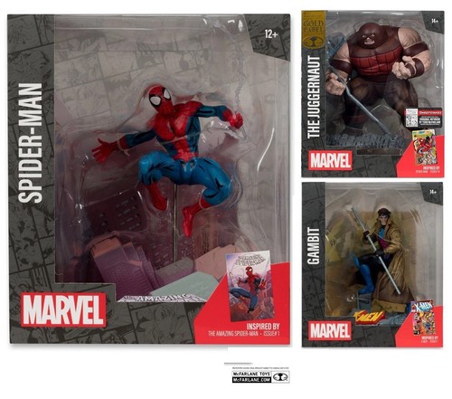 Figurine spiderman gambit - figurine,