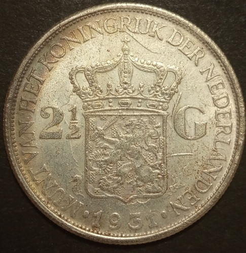 Olanda gulden 1931 - olanda, 1/2