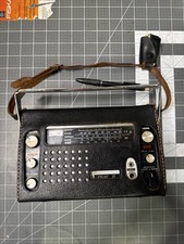 NOVA TECH PILOT ll RADIO PORTATILE 4 BANDE 12 TRANSISTOR CON CUSTODIA ANTENNA