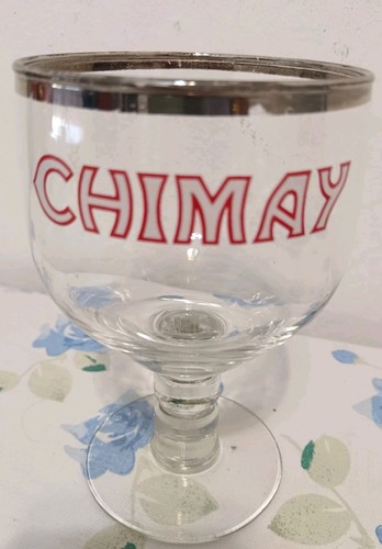 Bicchiere birra chimay vintage - bicchiere,