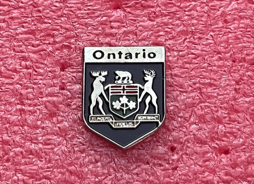 T38 pins blason ontario canada - blason,
