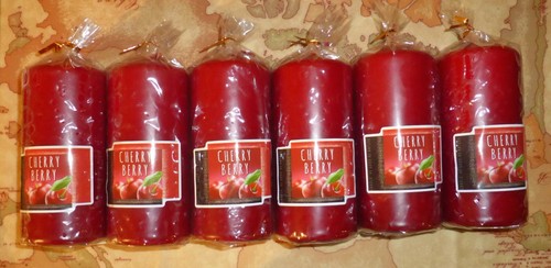 Lotto candele cera - in,