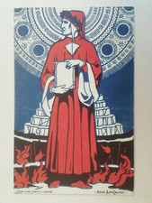 CARTOLINA EZIO ANICHINI DANTE