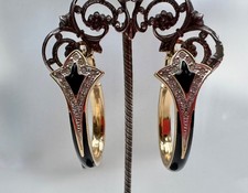 Orecchini lunghi Pierre creoli