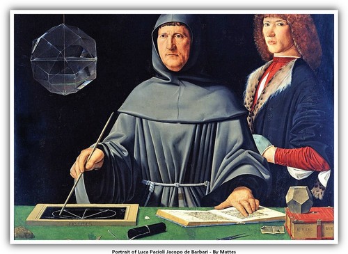 Ritratto luca pacioli - ritratto, di